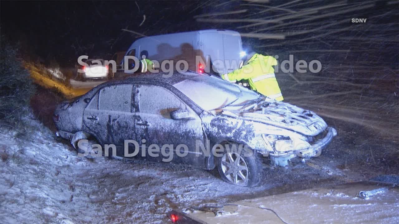 Woman ejected and killed in freeway rollover crash in the snow in ...