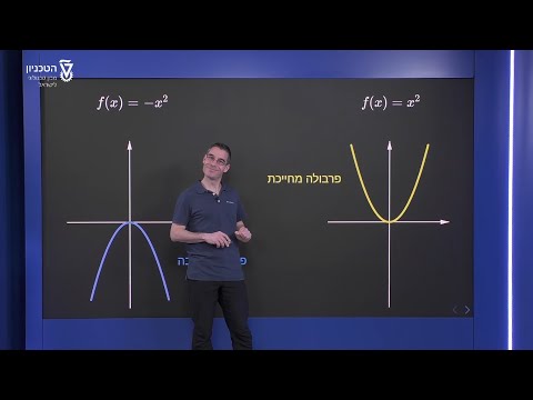 וִידֵאוֹ: מהי פונקציה ריבועית ודוגמאות?