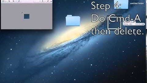 How to make an Invisible Folder [Mac]