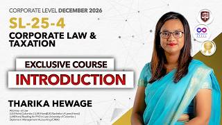 CL-25-4 | Corporate Law & Taxation Introduction December 2026 | Tharika Hewage