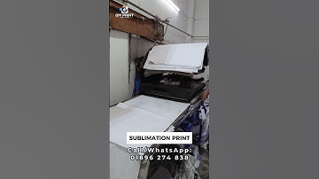 Sublimation Printing | GM Print Solution