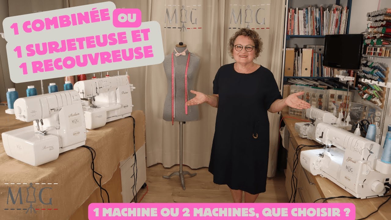 Surjeteuse + Recouvreuse : 1 machine combinée ou 2 séparées ? | Baby Lock