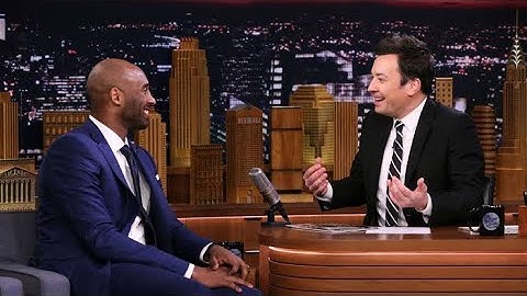 Jimmy Fallon Remembers Kobe Bryant 😢