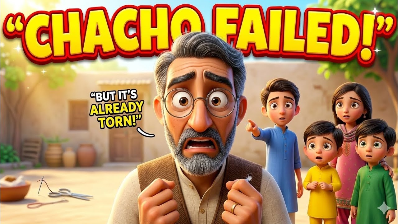 CHACHO FAILED! 😭 | Chachu nay nayi waistcoat kharab kardi | Chachu's ...