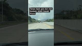 Tanpa injak gas dan rem nyobain ADAS Suzuki Fronx #suzukifronx #car #otomotif #shorts #youtubeshorts