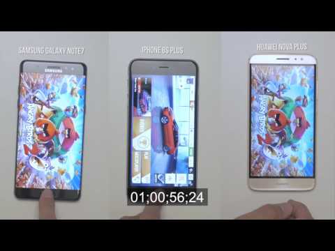 Samsung Galaxy Note7 vs Huawei Nova Plus vs iPhone 6s Plus - Speed test