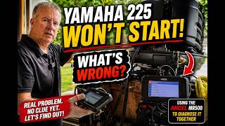 This Yamaha 225 Won't Start… Let's See What the MR500 Finds