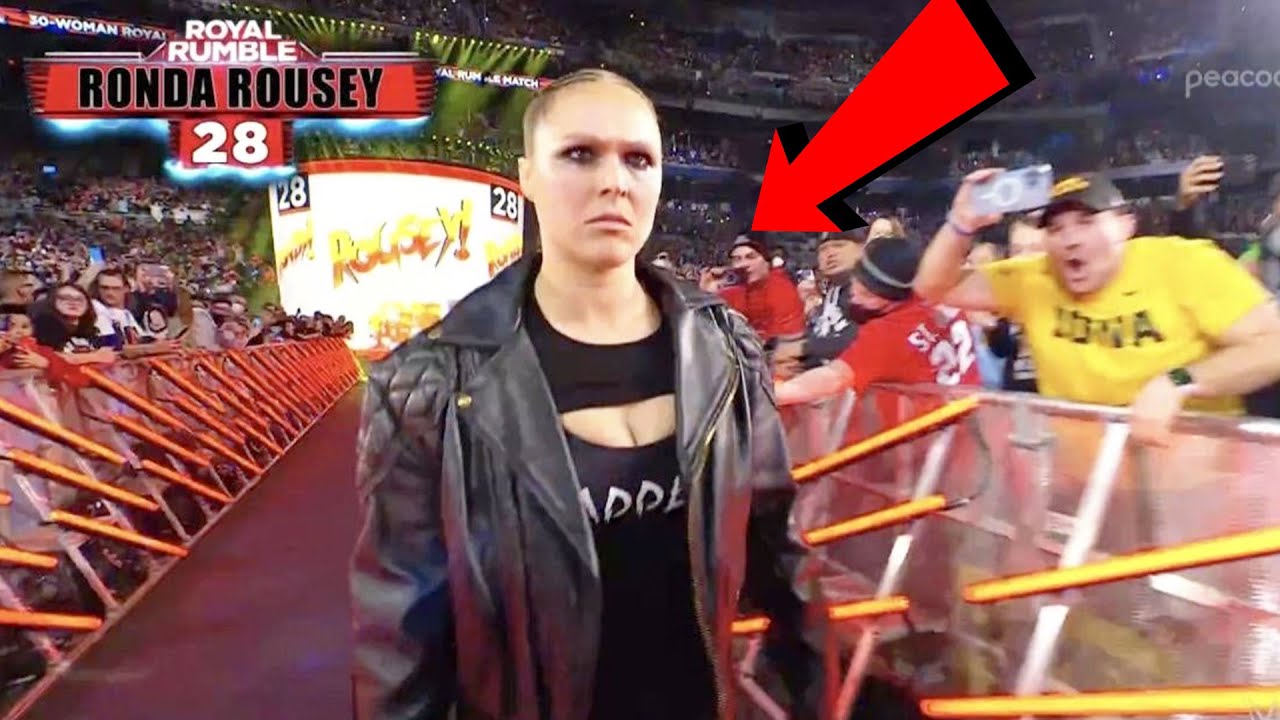 Ronda Rousey wins Royal Rumble match in WWE return
