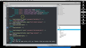 How To Apply Dreamweaver Template To Your Website Pages