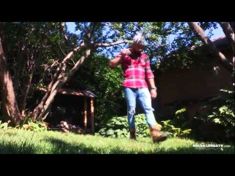 Straight guy Zack as a lumberjack