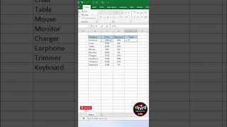 Calculate Discount in Excel 🚀💥 #excel #computereducation #exceltips #exceltricks