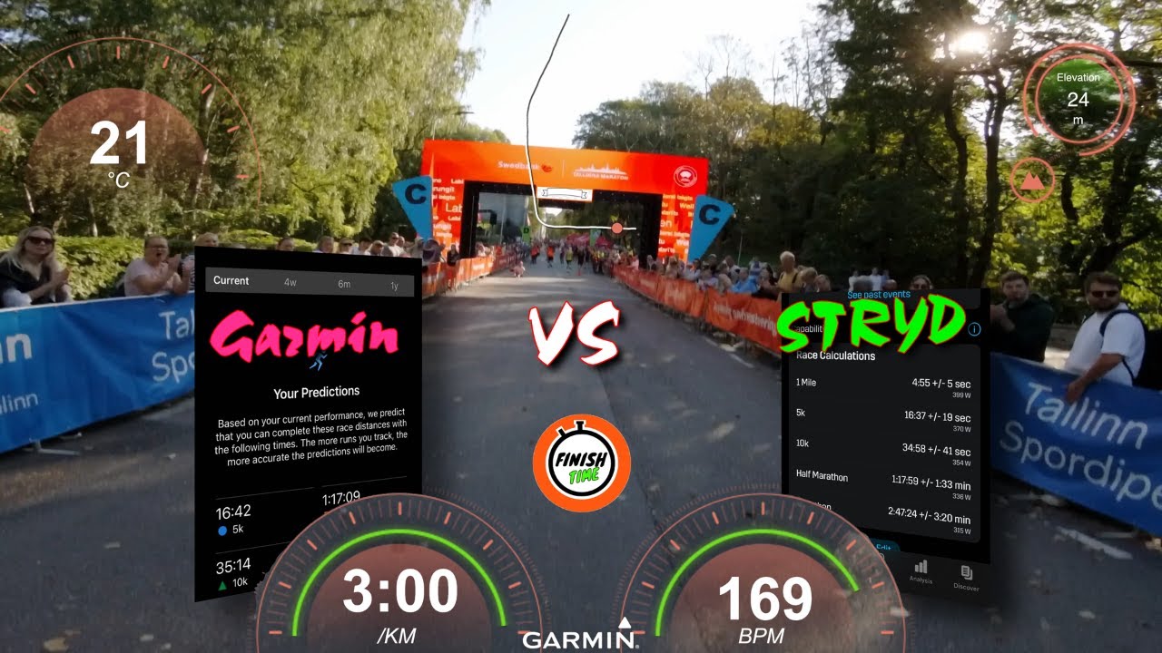 4K Cinematic Tallinn Half Marathon 2024 - Girls, Race, Nightlife