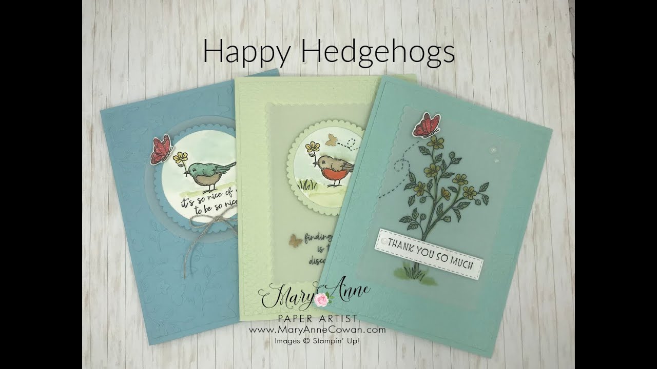 未使用スタンピンアップhappy hedgehogs セット