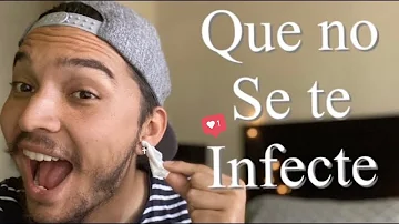 ¿Qué no se puede hacer después de un piercing en la oreja?