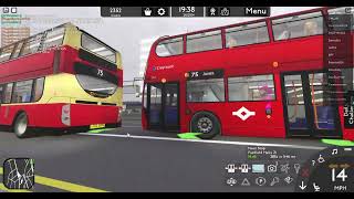 [FAST] 75 Bus Route | Croydon Roblox