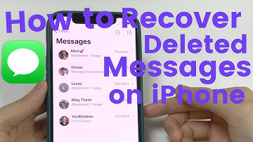 Easy: Recover Deleted Text Messages on iPhone (16, 15, 14, 13, 12..) | Get Back Texts, Photos