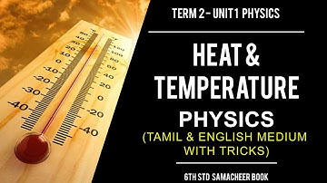 HEAT  | வெப்பம் | 6th Term 2 Unit 1 | SCIENCE| TNPSC\SSC\UPSC Exam Videos