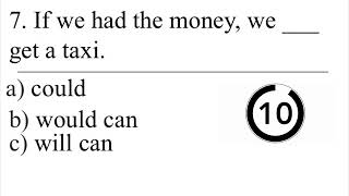 Grammar Quiz: 20 Questions Level Test- Elementary (part 4)