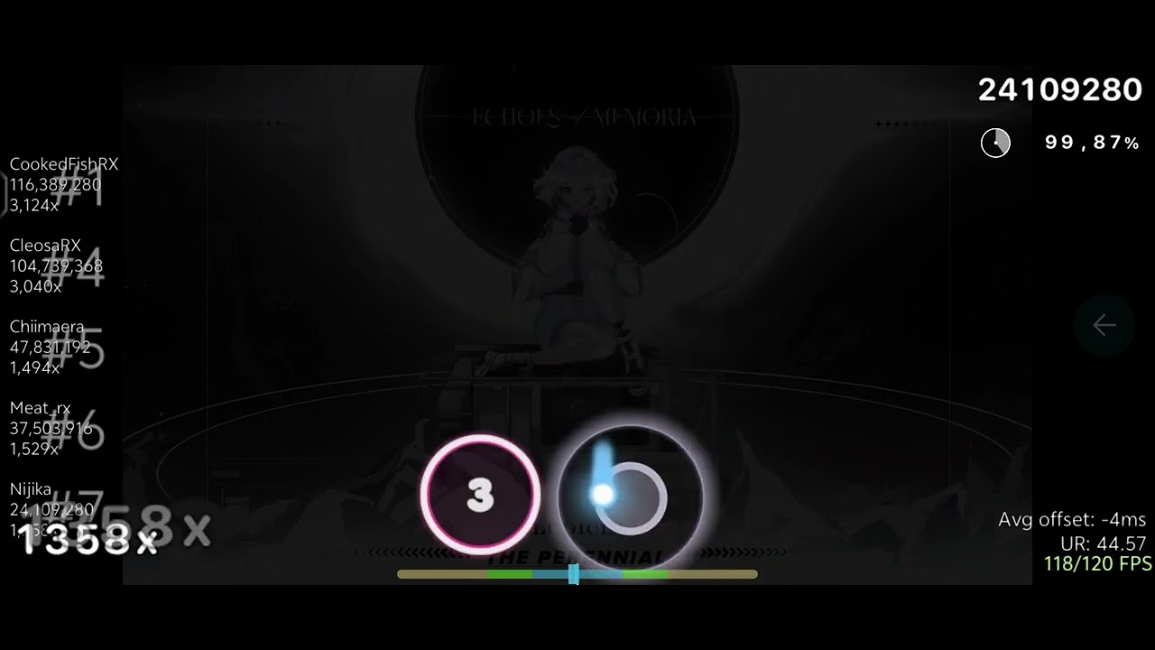 osudroidrx | Ludicin - Echoes of Memoria (VER THE PERENNIAL 2024 GRAND FINALS TIEBREAKER) + HRHD FC