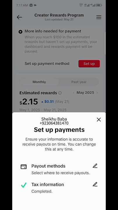 Tiktok Tax Information US TIN Fresh Avaialable 923064381470