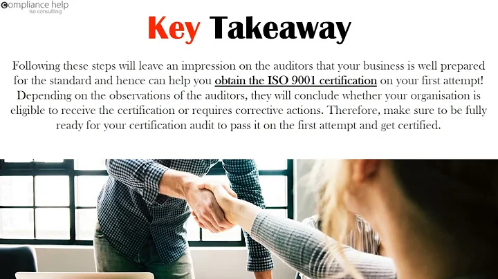 6 Steps to Successfully Pass Your ISO 9001 Certification Audit