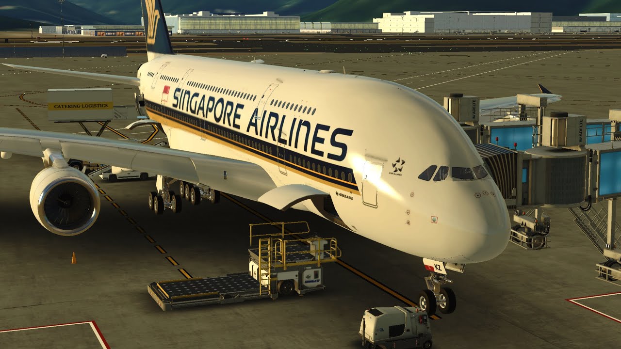Singapore to Hong Kong | Singapore Airlines Airbus A380 | Infinite Flight simulator 