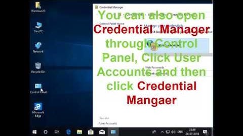 How To View Saved Passwords In Edge Browser and Internet Explorer In Windows 10