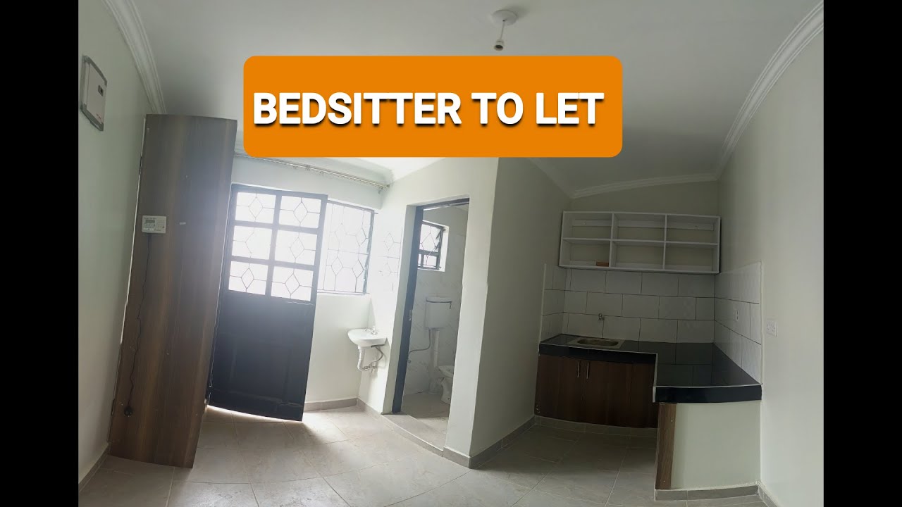 BEDSITTER HOUSE TOUR KITENGELA|| STUDIO TO LET ksh6500 #bedsittertour