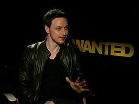 James McAvoy interview for Wanted