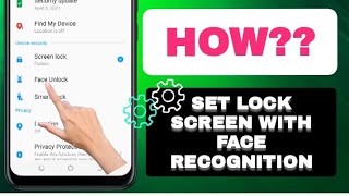 How to Set Lock Screen With Face Recognition screenshot 3