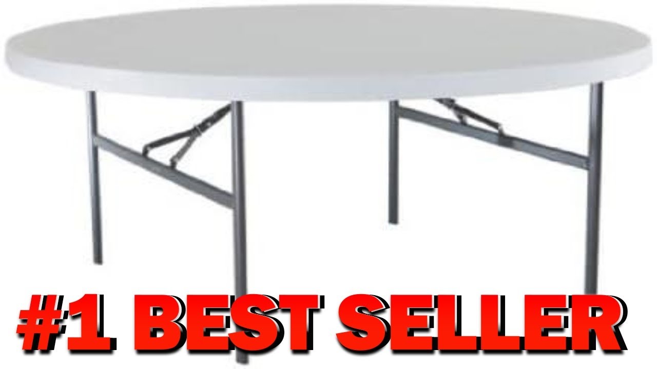 Lifetime Round Tables 6 ft. 22673 Tables Plastic Banquet Furniture - B0DV922DD3