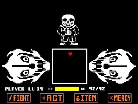 Undertale battle test On Clickteam Fusion 2.5 ^.^