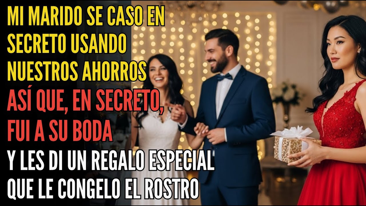 Mi Marido Se Casó En Secreto Usando El Dinero De Nuestros Ahorros💔💸 - En Su Fiesta, Le Di Su...🎁😈.