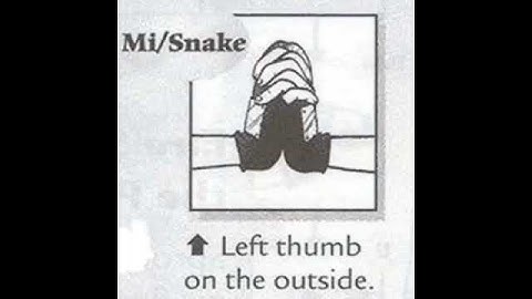 Clone Jutsu Hand signs