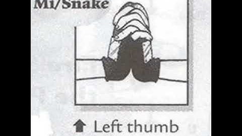 Clone Jutsu Hand signs