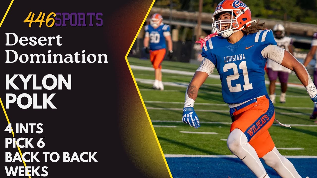 LCU’s Kylon Polk SNAGS 4 INTs & Another Pick 6! | Nation’s INT Leader Strikes Again vs #11 OUAZ