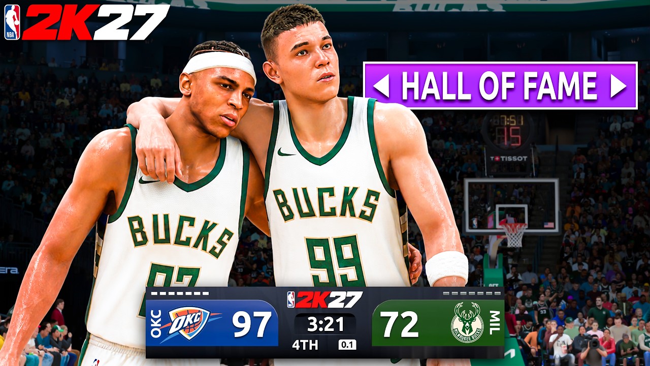 My FIRST Game On HALL OF FAME... (IMPOSSIBLE) NBA 2K27 MyCAREER #10