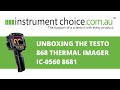 Unboxing the Testo 868 Thermal Imager (IC-0560 8681)