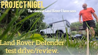 Nut & bolt restoration Land Rover Defender test drive/review
