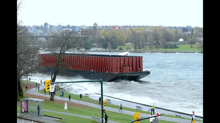 Drifting Barge English Bay