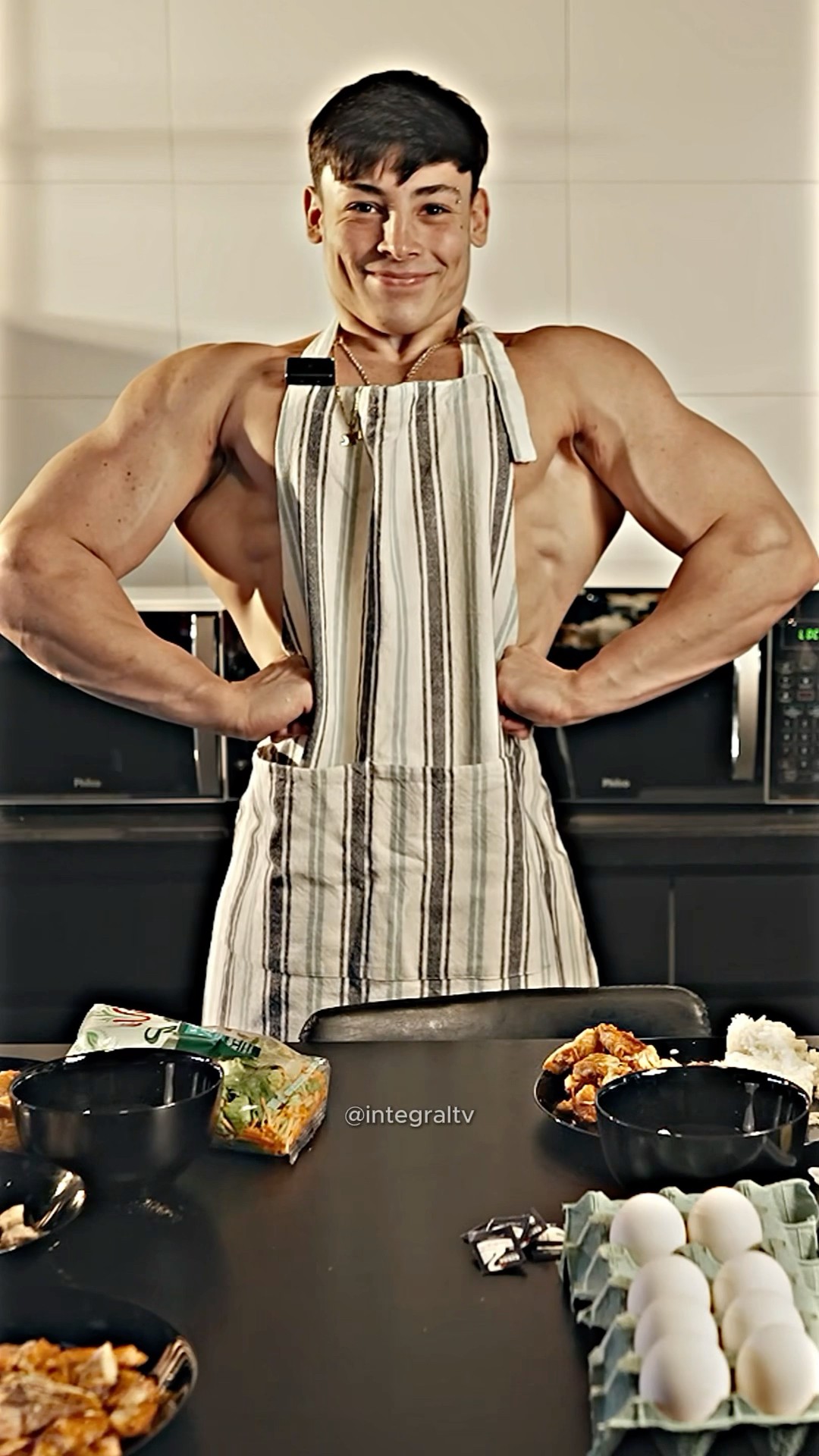 DIETA PARA O BBZINHO CHEGAR NOS 3% de BF!! ?? #bodybuilding #dieta #treino #shape #secar #ganley