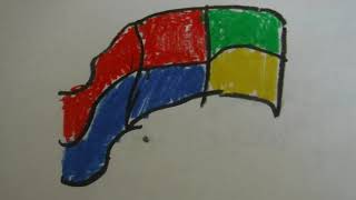 SPEED DRAW- 1990s Windows Logo screenshot 5
