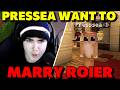 Roier Reacts to Vegetta's Deal with Pressea to marry him instead of foolish on QSMP 2 Minecraft