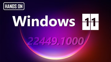 Windows 11 build 22449: New boot animation, SMB compression, Settings changes & More!