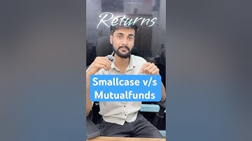 Smallcase vs mutualfunds #smallcase