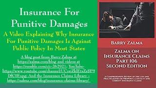 Insurance for Punitive Damages