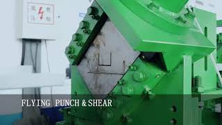 Drywall stud and track roll forming machine