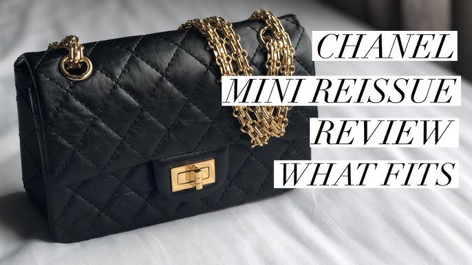 Chanel unboxing Reissue 2.55 mini rectangular 19K collection 