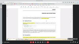 Lecture 11: Learning Exception Handling in python on linux with live coding in Hindi.