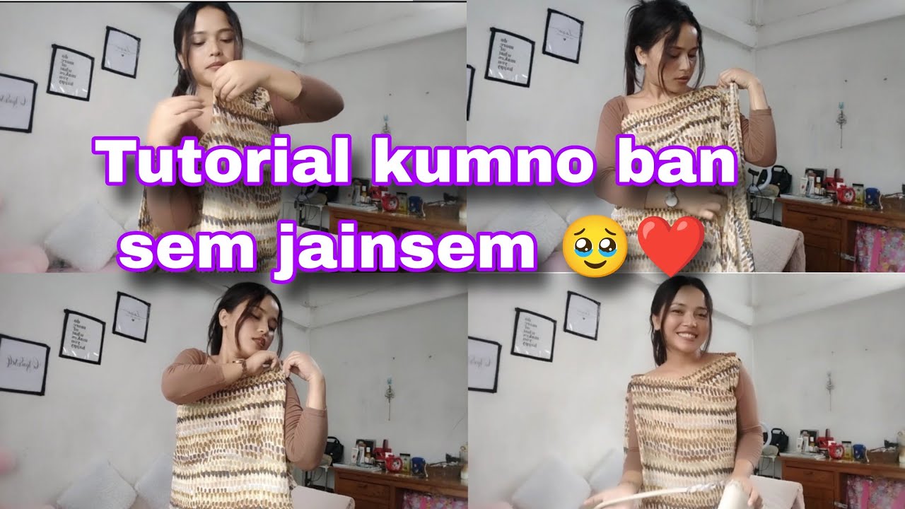 Tutorial kmno ban sem jainsem✨||khasi traditional attire 😍❤️ 